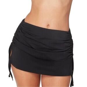 NWT Andie Swim Women's Waikiki Black Swim Coverup Swim Skirt Small 2912-47
